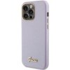 Guess GUHCP15LPGMCSL iPhone 15 Pro 6.1 liliowy/lilac hardcase Glitter Glossy Script